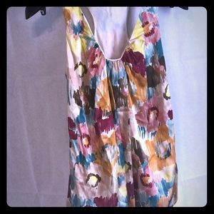 Matty M sleeveless 100% silk blouse.  Size S